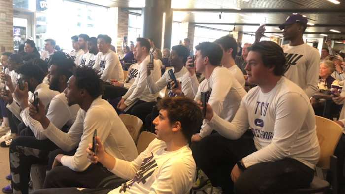 TCU Basketball Watching Party